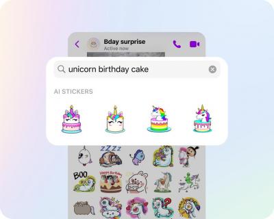 FB、IG將推出AI貼圖!輸入文字自動客製化秒生成 FB、IG將推出AI貼圖!輸入文字自動客製化秒生成