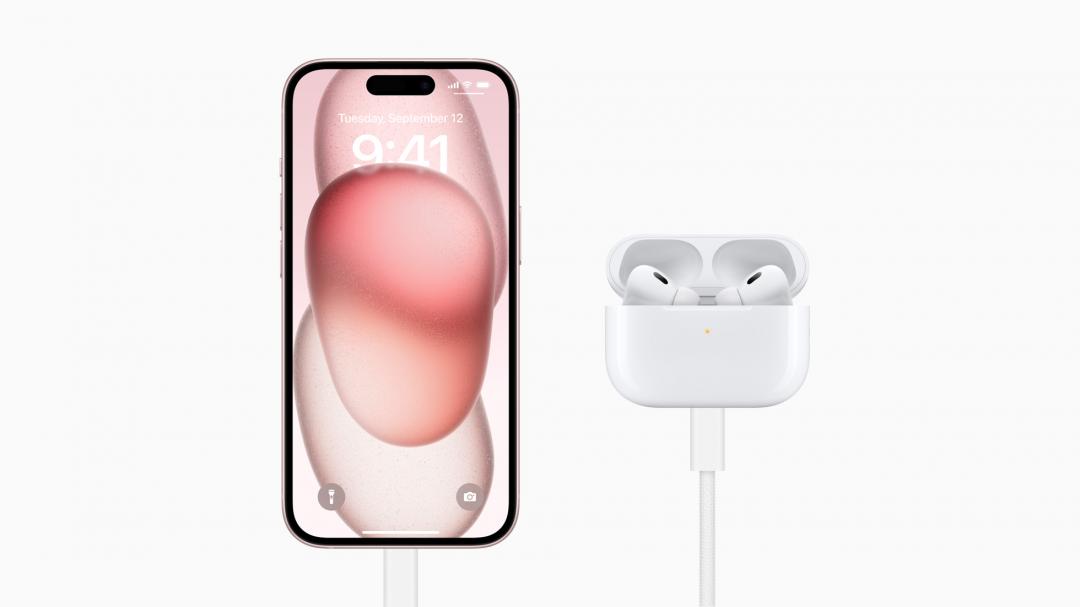 USB-C 版AirPods Pro 2維持原本價格。(圖/Apple)
