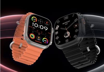 中國抄襲無極限!山寨版 Apple Watch Ultra 2 竟長出動態島 中國抄襲無極限!山寨版 Apple Watch Ultra 2 竟長出動態島