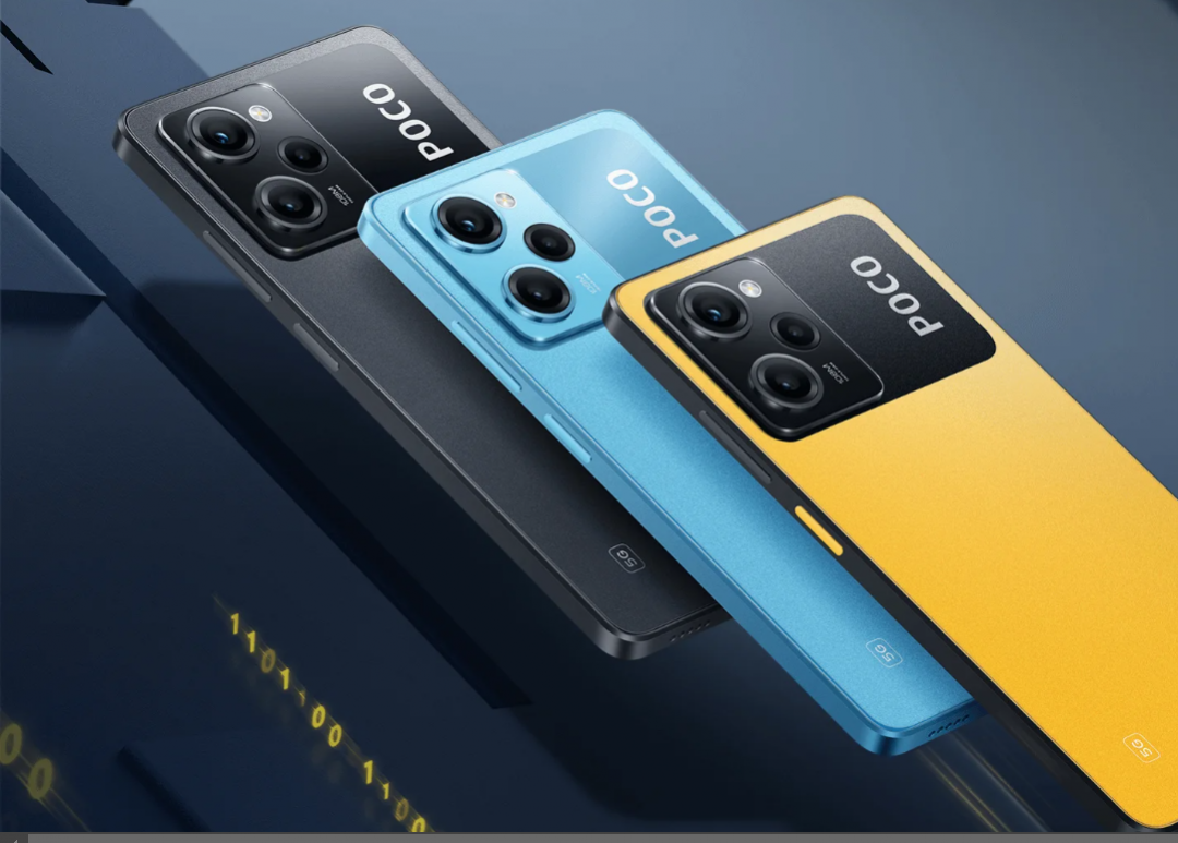 中階POCO X5 Pro,支援67W超級快充。今年二月在台上市。(圖POCO提供)