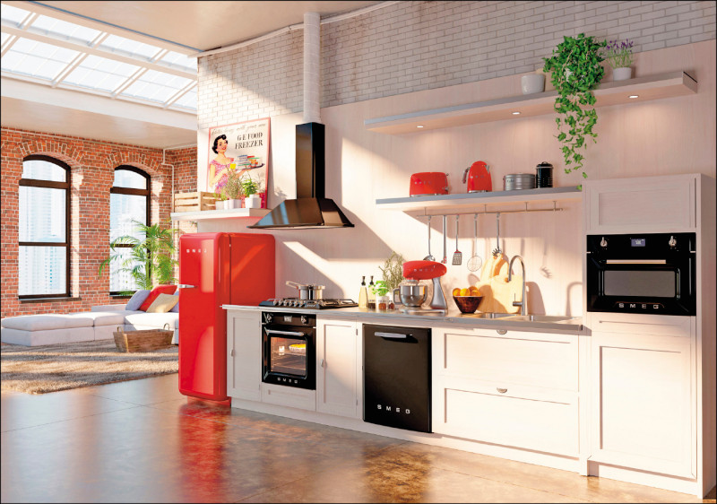 Smeg以義式復古風格風靡全球。