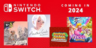 任天堂預告 2024 年 Switch 遊戲陣容!累積已達近 100 款作品 任天堂預告 2024 年 Switch 遊戲陣容!累積已達近 100 款作品