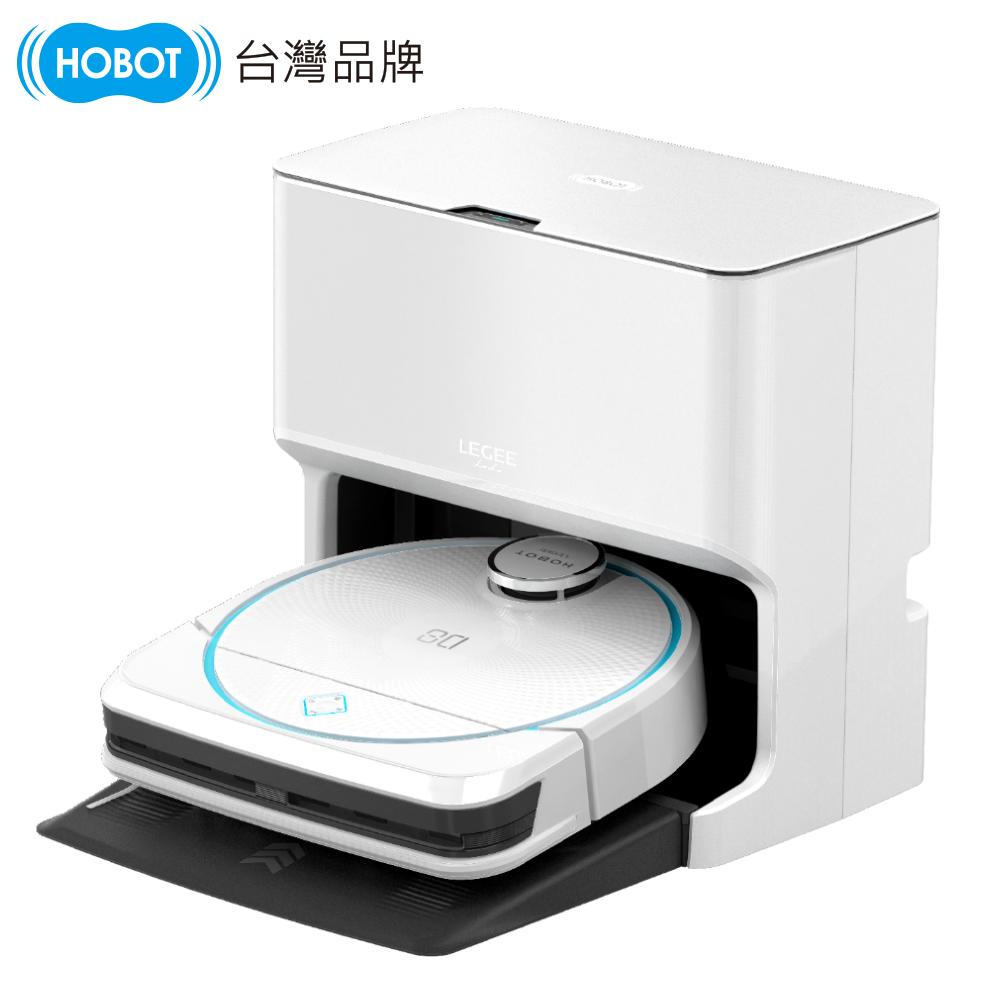台灣品牌HOBOT推出的雷姬D8（LEGEE-D8），具備5000Pa吸力的毛髮專用吸口，避免滾刷遭到纏繞。雷姬D8，17,800元。
可另購買全自動洗布座雷姬嚕嚕，支援自動補水、烘乾洗布等功能。雷姬嚕嚕，11,000元。
