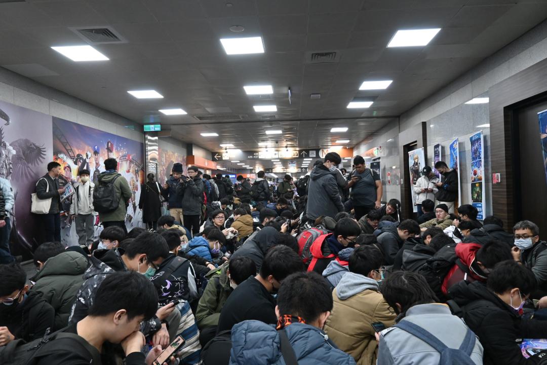 直擊台北電玩展！玩家無畏寒流擠爆會場　上百台 Switch、PC 齊聚一堂