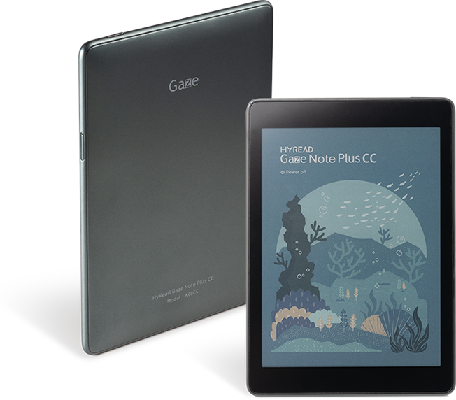 HyRead Gaze Note Plus CC，7.8吋，13,390元。