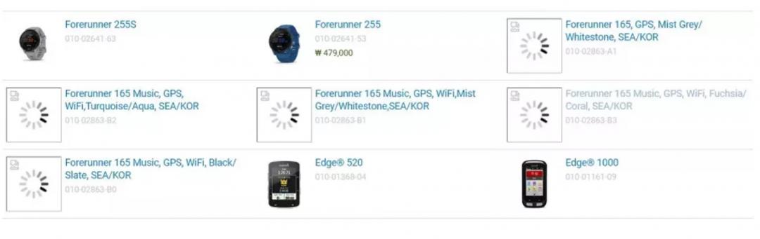 外媒在Garmin官網頁面發現到尚未發表、型號為 Forerunner 165 手錶新品被悄悄上架。不過該頁面目前已遭刪除。(圖翻攝Fitness Tracker Test)