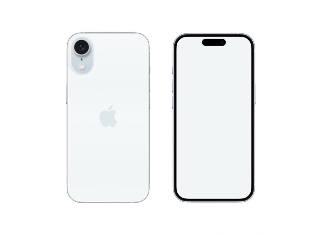 iPhone SE 4傳採用動態島、直向鏡頭排列。(圖/翻攝X)
