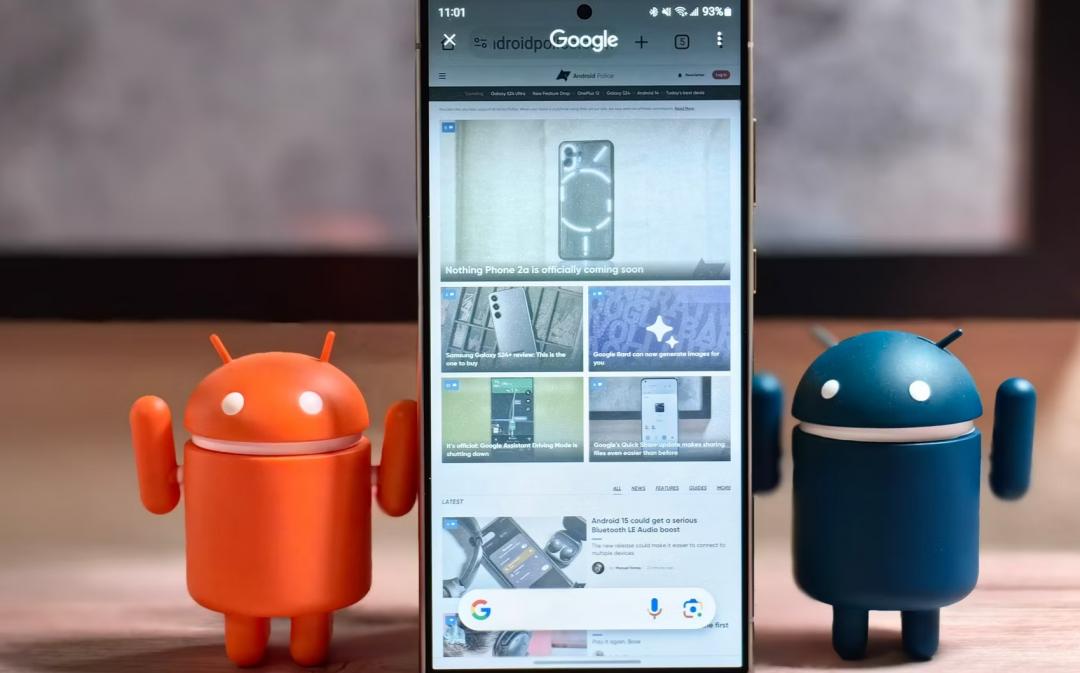 Android手機跟Google有高度整合。(圖/AndroidPolice )