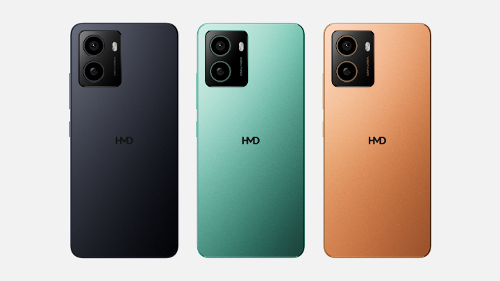 HMD Pulse+,內建4GB記憶體與128GB 儲存容量。(圖翻攝HMD官網)