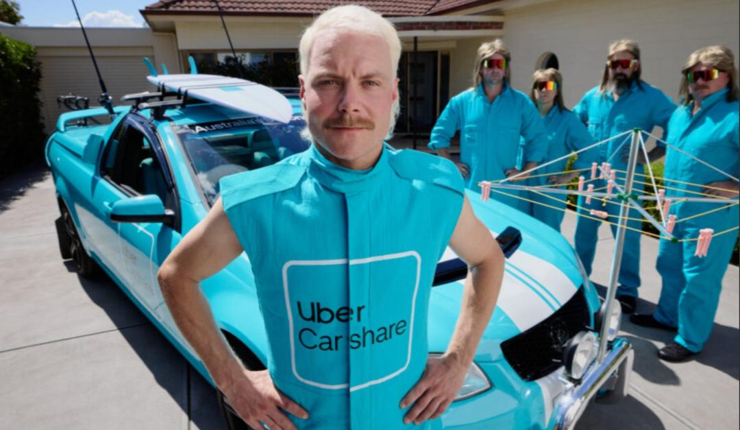 Uber與 F1 賽車手Valtteri Bottas合作，一度將他的自用車，在墨爾本 Uber Carshare 平台上架，供民眾租借體驗。