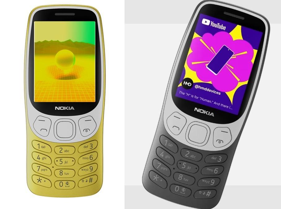 金剛神機前輩 Nokia 3210 復刻版來了！支援4G上網 可看YT短影片
