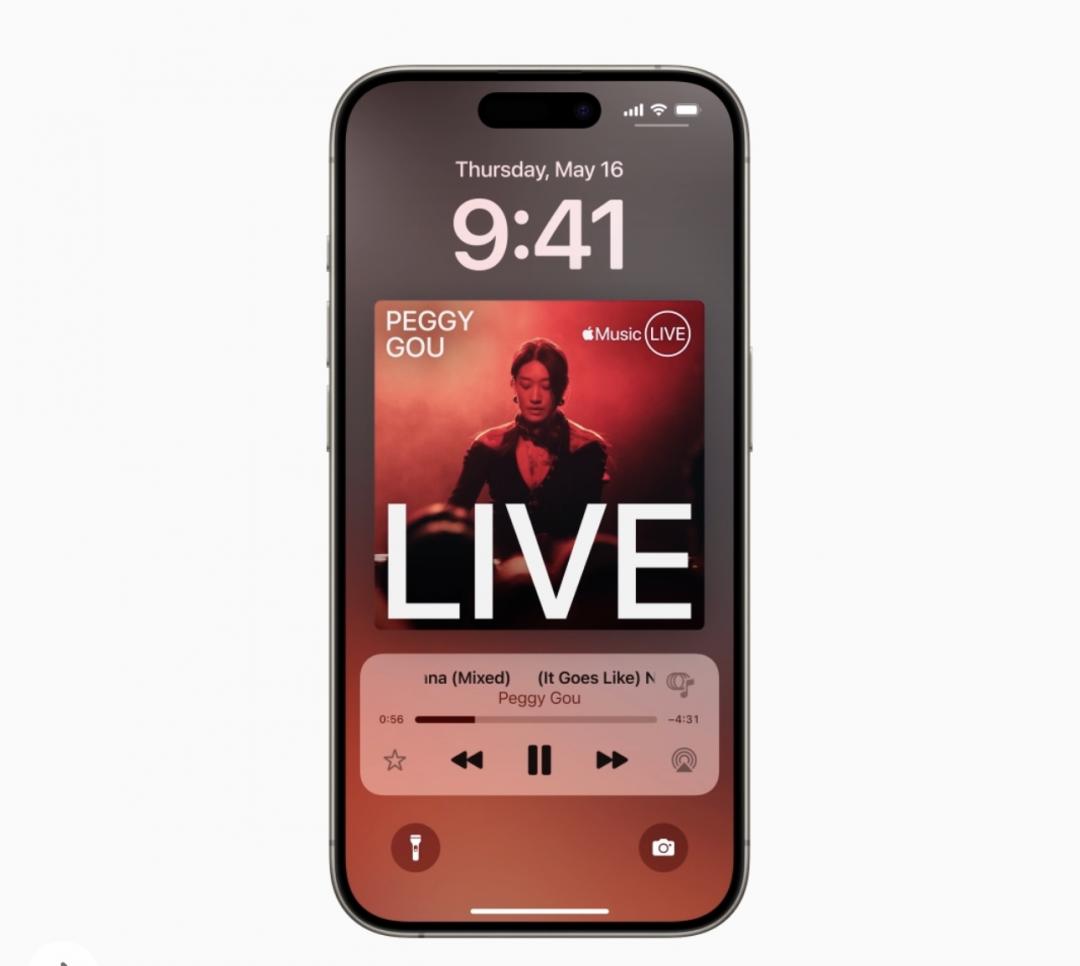 音樂觸覺是聾人或聽力障礙使用者在 iPhone 上體驗音樂的新方式。(圖/Apple)