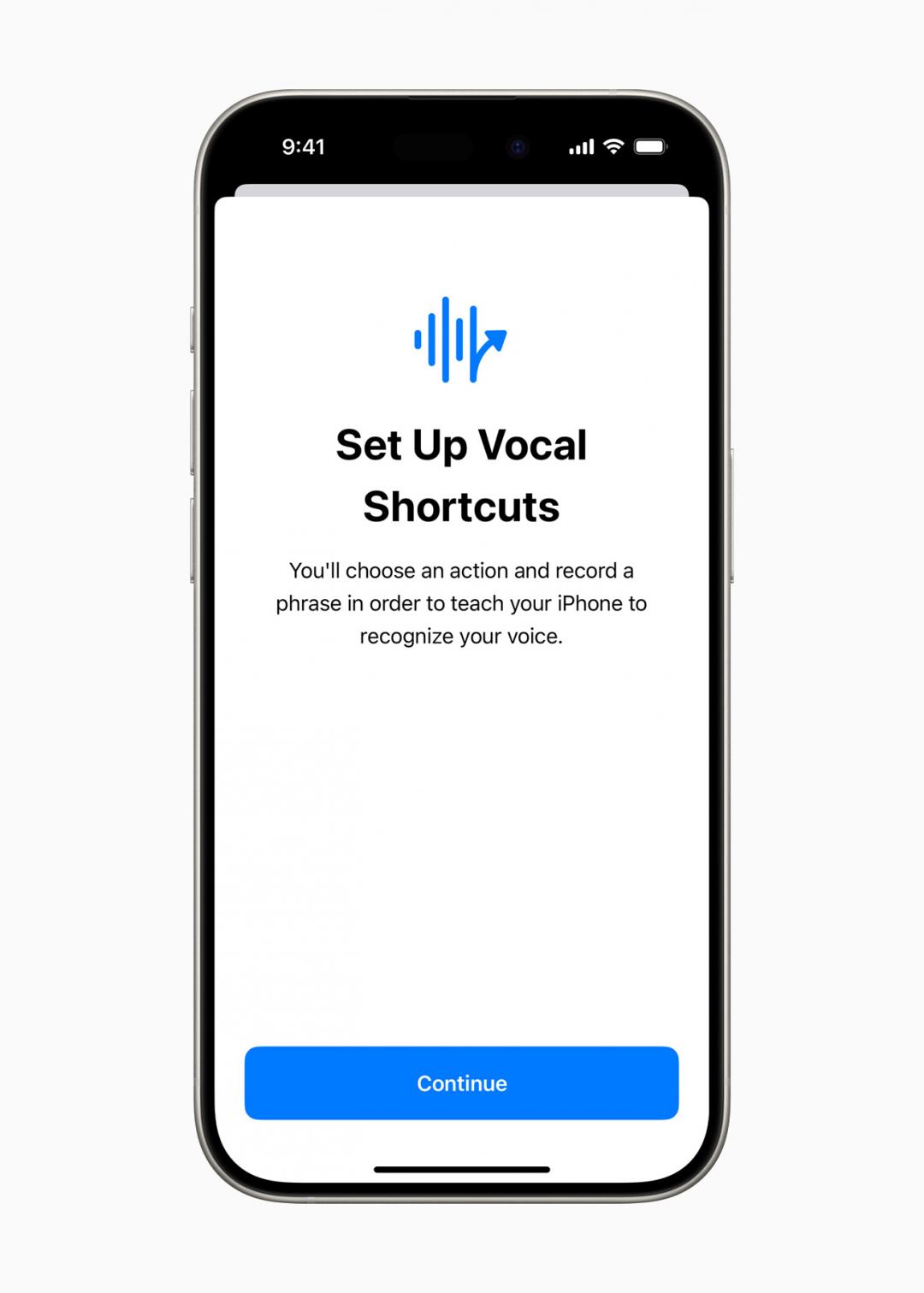 透過語音捷徑,可指定 Siri 能理解的自訂話語,用以啟動捷徑並完成繁複的任務。(圖/Apple)