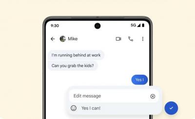 不用羨慕iPhone!Android手機已發訊息也能重新編輯了 不用羨慕iPhone!Android手機已發訊息也能重新編輯了