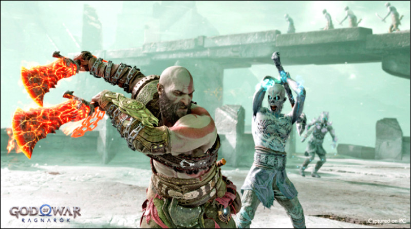 《戰神 諸神黃昏》PC版本將主打真4K解析度，有望帶來比PS5更優異的畫質表現。（翻攝Sony官方部落格）