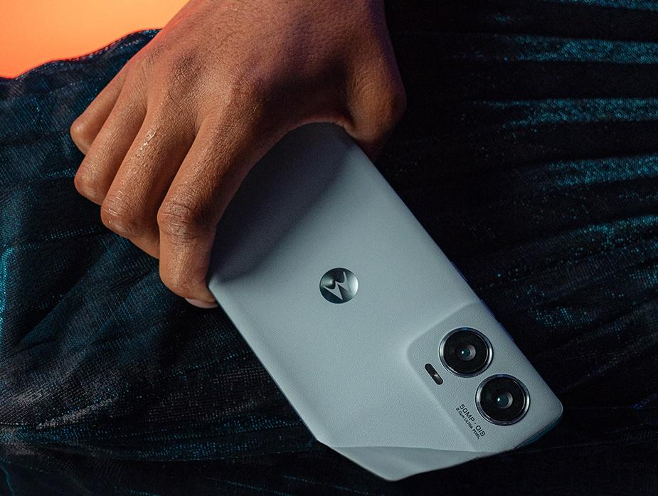 MOTO edge 50 Fusion配置雙鏡頭與5000mAh大電量。（圖／MOTO）