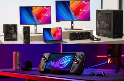 華碩新品出擊叫戰電競市場!全新AI PC陣容報到 掌機電量翻倍性能強 華碩新品出擊叫戰電競市場!全新AI PC陣容報到 掌機電量翻倍性能強