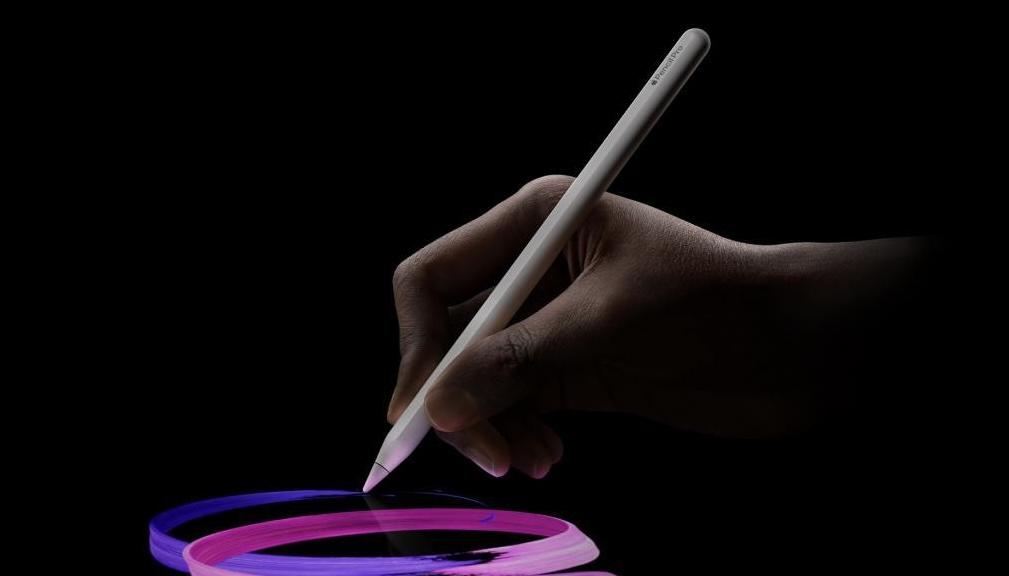 Apple Pencil Pro只適用iPad Pro（M4）、iPad Air（M2）。（圖／官網）