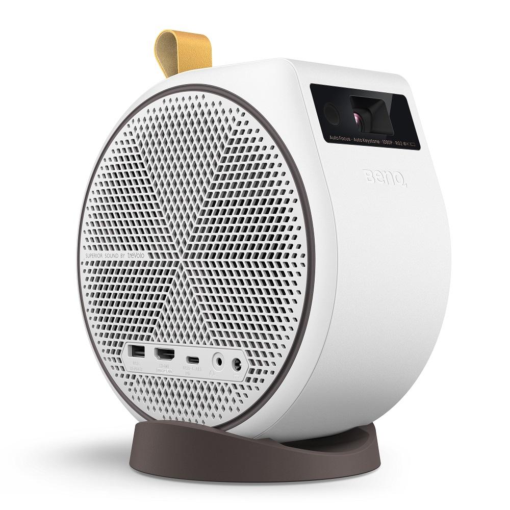 BenQ GV31也是無線喇叭,能透過AirPlay、Chromecast播放串流音樂,19,900元。
