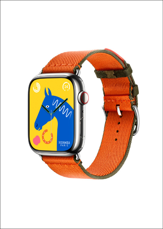 Apple Watch Hermès是創新科技結合精品的最佳代表，40,900元起（含Apple Watch Series 9錶款）。