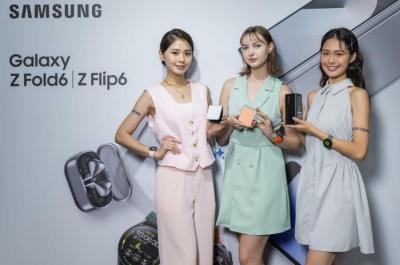 Z Fold6與Z Flip6強化AI迎戰 三星全新摺疊機即日起預購 Z Fold6與Z Flip6強化AI迎戰 三星全新摺疊機即日起預購