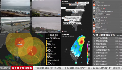 凱米颱風走到哪?上千人湧進 YouTube 一頻道緊盯實況 凱米颱風走到哪?上千人湧進 YouTube 一頻道緊盯實況