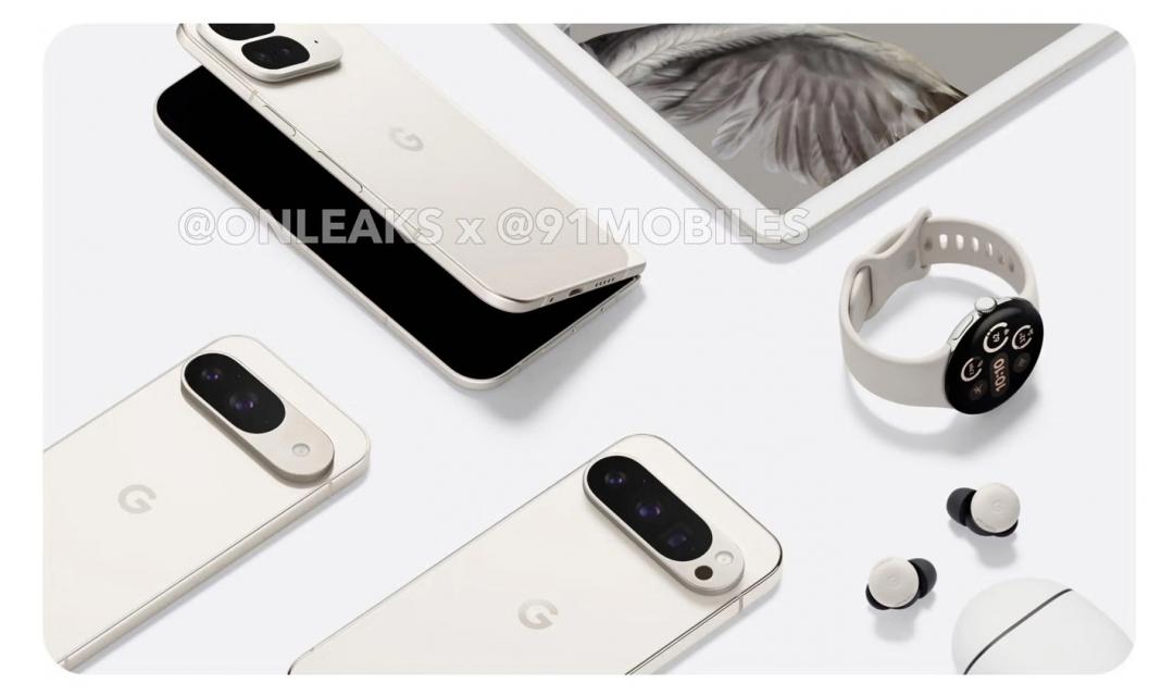 Google各新品的官方素材都已陸續流出。(圖/翻攝網路)