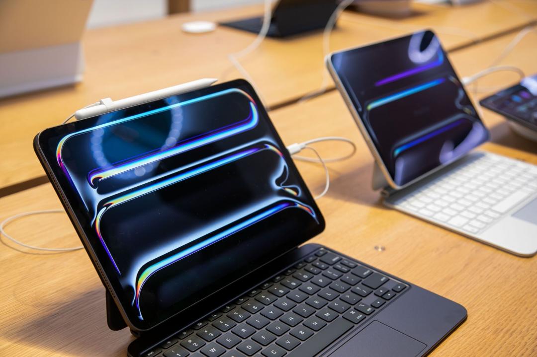 最新數據指出,蘋果iPad Pro的銷量大增。(圖/路透社)