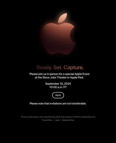 iPhone 16發表邀函是假的!他自曝:不到10分鐘用AI輔助偽造 iPhone 16發表邀函是假的!他自曝:不到10分鐘用AI輔助偽造
