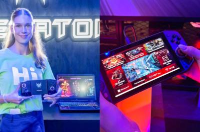 宏碁前進IFA開拓電競版圖!概念筆電雙拼新玩法 首款遊戲掌機AI添助力 宏碁前進IFA開拓電競版圖!概念筆電雙拼新玩法 首款遊戲掌機AI添助力