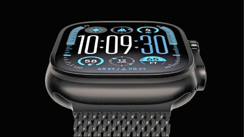 蘋果今年替Apple Watch Ultra 2新增「黑色鈦金屬款」,售價27,900元起,9月20日起供貨。
