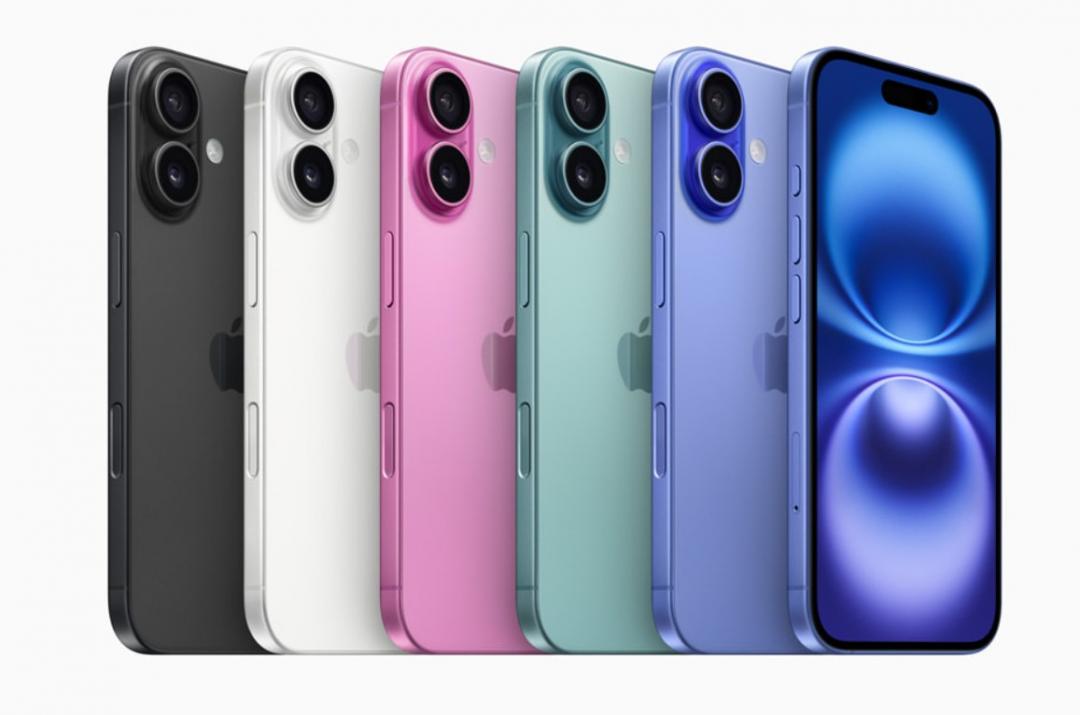 蘋果iPhone 16全系列都支援Apple Intelligence，中文版預計明年登場，29,900元起。