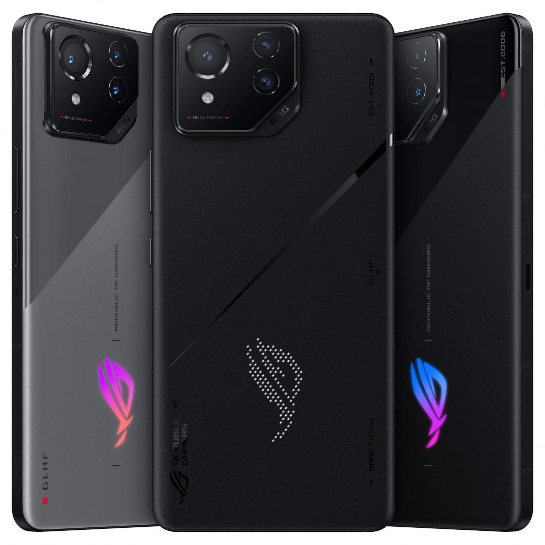 ROG Phone 8有超過300顆LED，能夠顯示自訂動畫或是天氣、電量資訊。