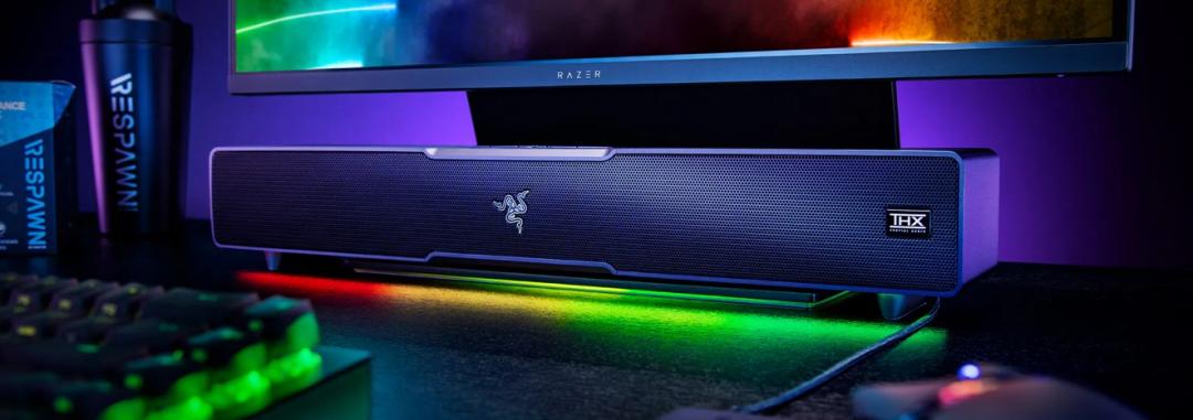 雷蛇Leviathan V2配有一組重低音揚聲器，補足Soundbar較弱的低音表現，7,990元。