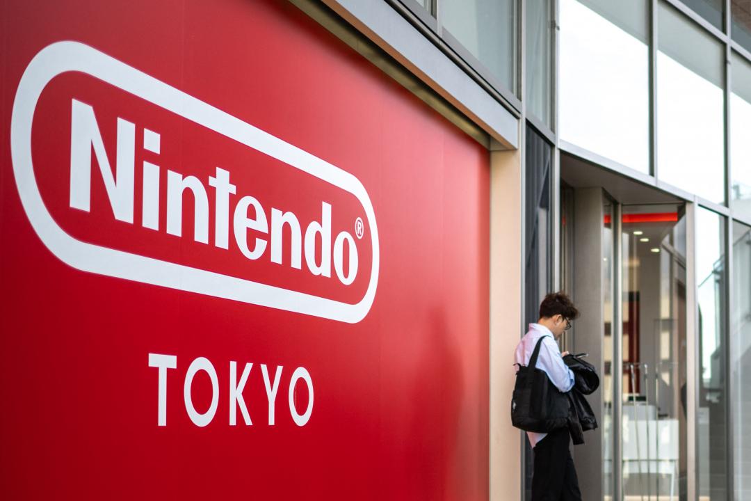 任天堂雖不參與東京電玩展，但外界都持續關注新款Switch的動向。（法新社）