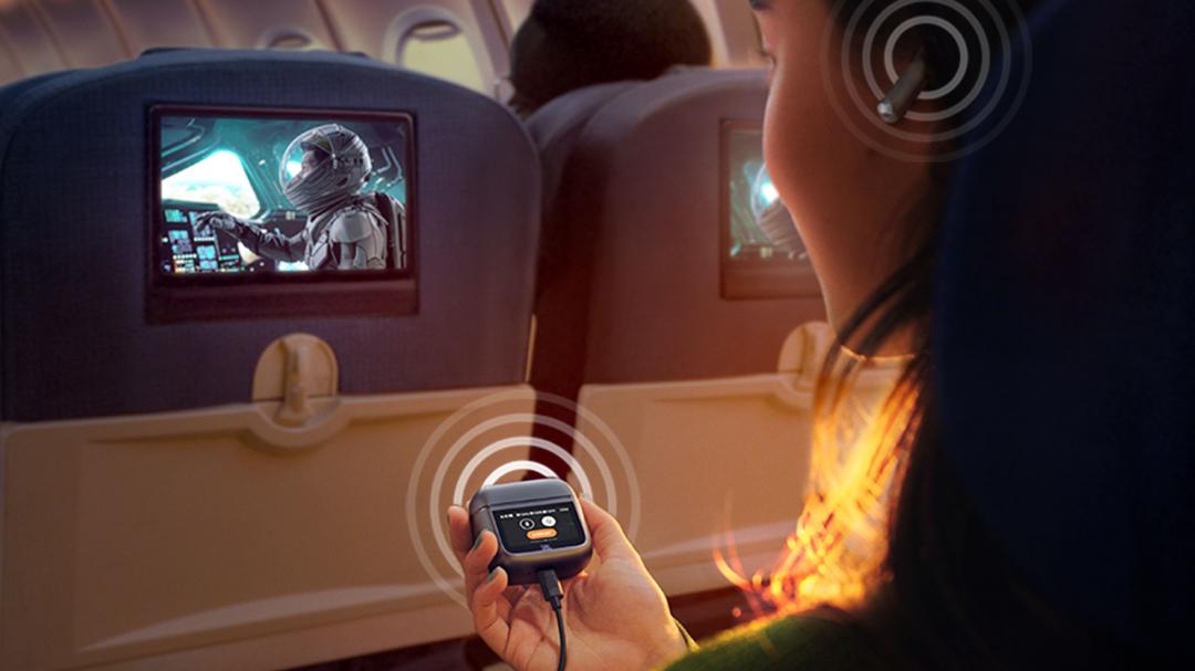 Tour Pro 3能夠作為無線收發器，讓沒有藍牙功能的設備，也能與耳機配對使用。