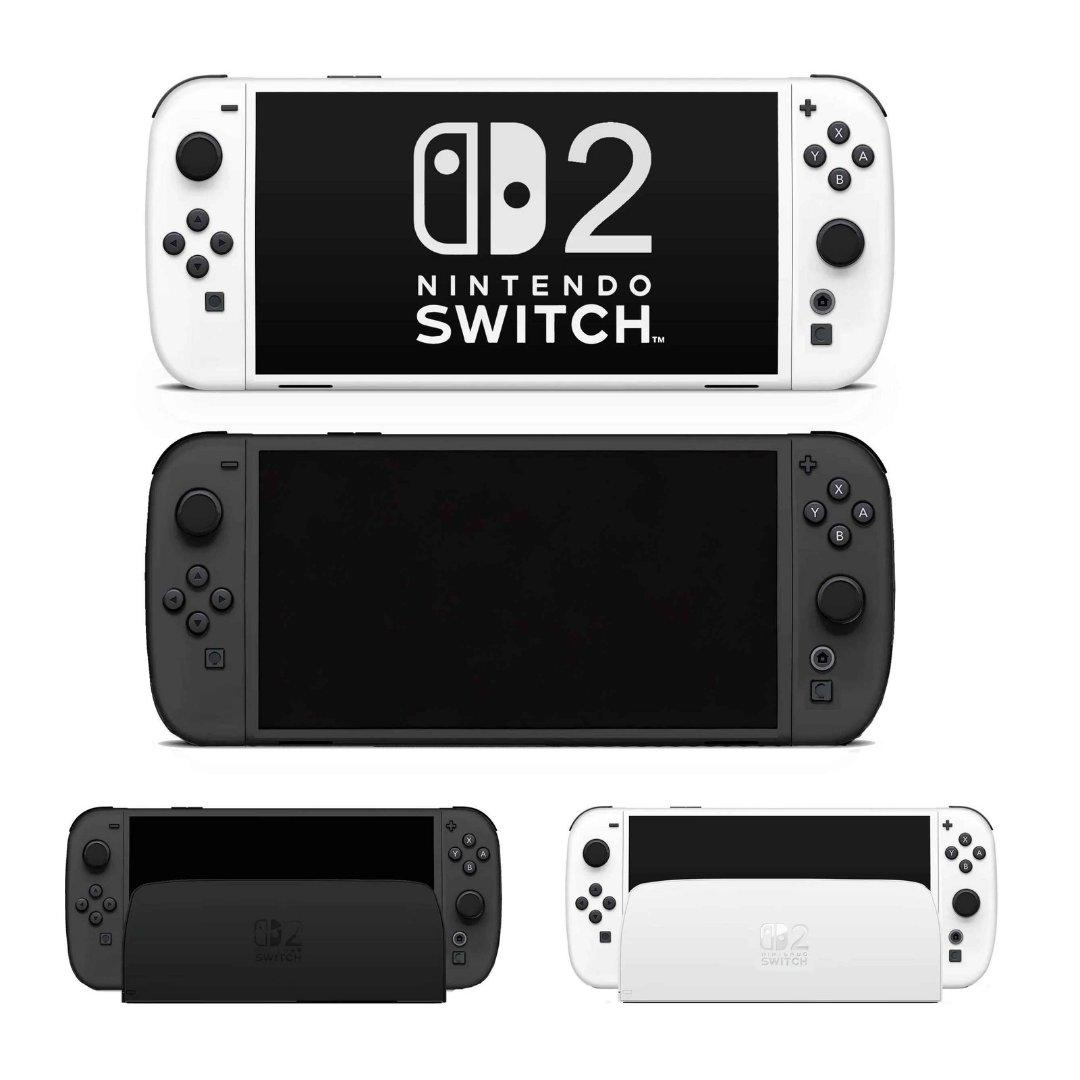 Switch 2的洩露事件不斷,真假難辨,此為網路流傳渲染圖。(圖/翻攝網路)