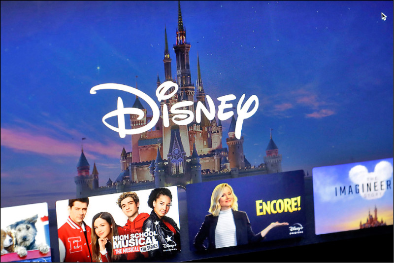 台灣大哥大在國內獨家與Disney+合作,搭配電信提供優惠方案。(美聯社)