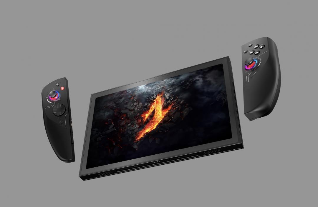 宏碁Nitro Blaze 11配置11吋螢幕,以及可拆卸遊戲控制器。(圖/宏碁)