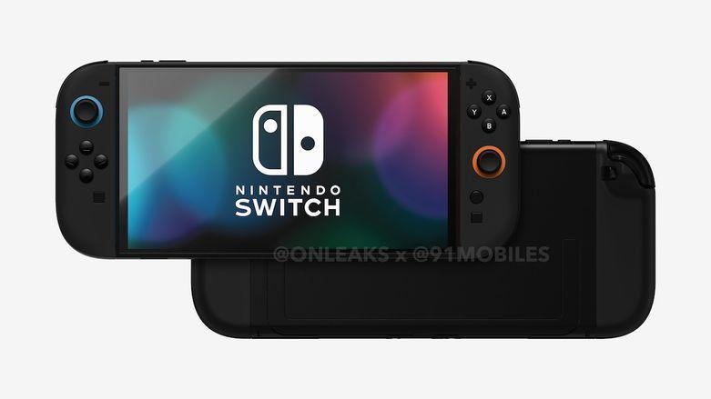 Switch 2完整外觀設計已經曝光。(圖/翻攝網路)