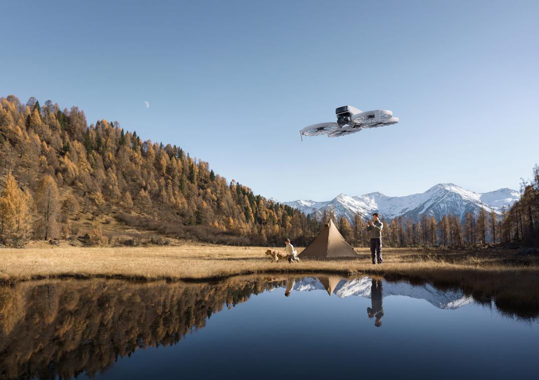 DJI Flip操控簡單，初學者也能輕鬆上手。