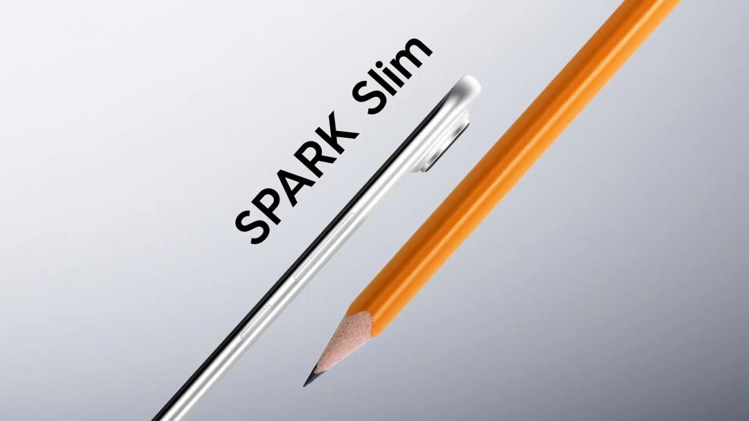 傳音TECNO公布Spark Slim超薄手機，將在MWC 2025正式亮相。(圖／翻攝網路)
