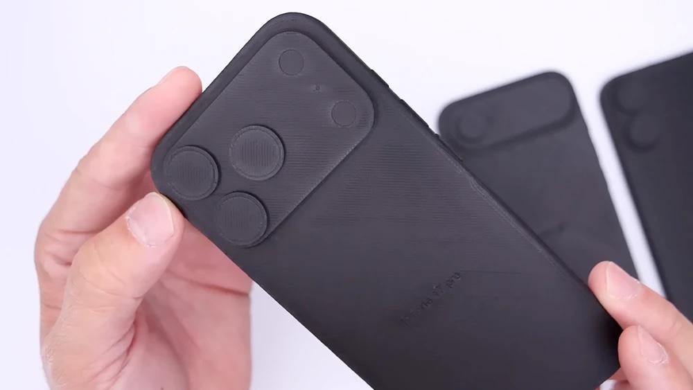 iPhone 17 Pro系列採用寬大的橫向矩型相機條設計。(圖/翻攝網路)