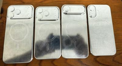 iPhone 17四款全新模型機曝光!Air史上最薄、Pro卻變更厚了 iPhone 17四款全新模型機曝光!Air史上最薄、Pro卻變更厚了