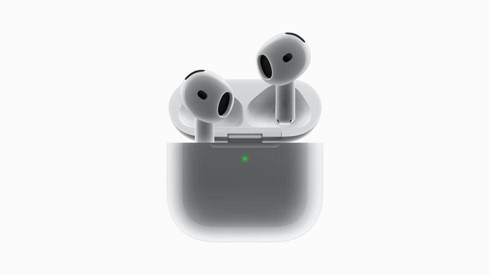 蘋果AirPods 4主動式降噪款具有舒適配戴感，還具備絕佳降噪效果，5,990元。