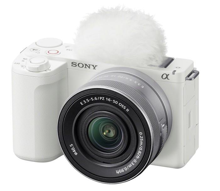 設有厚實的機身握把，Sony ZV-E10 II單手握持拍攝更輕鬆，單機身29,980元。