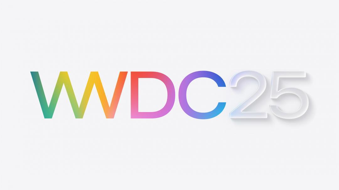 蘋果WWDC 2025邀請函,似乎暗示iOS 19將融入半透明設計。(圖/官網)