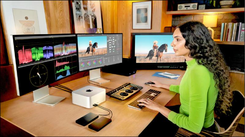 Mac Studio M4 Max版67,900元起、M3 Ultra版137,900元起。 （圖／蘋果）