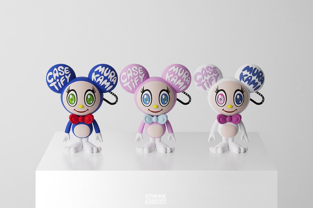 MR. DOB珍藏版耳機保護殼，將村上隆的經典角色變身為精緻立體潮玩。售價9,740元。 （圖／CASETiFY）
