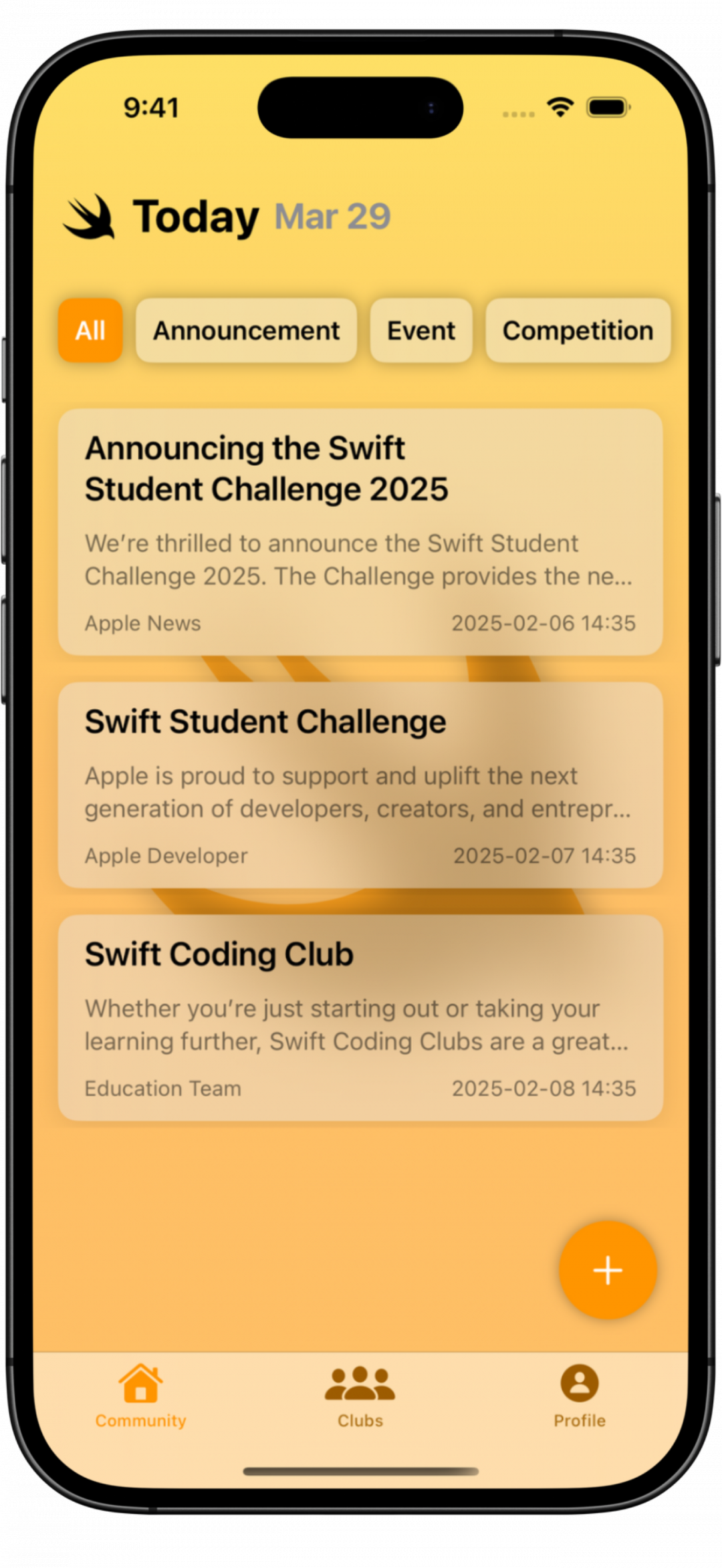 江竑燁作品《Swift Hub》以Swift code社群為核心設計。(圖/江竑燁提供)